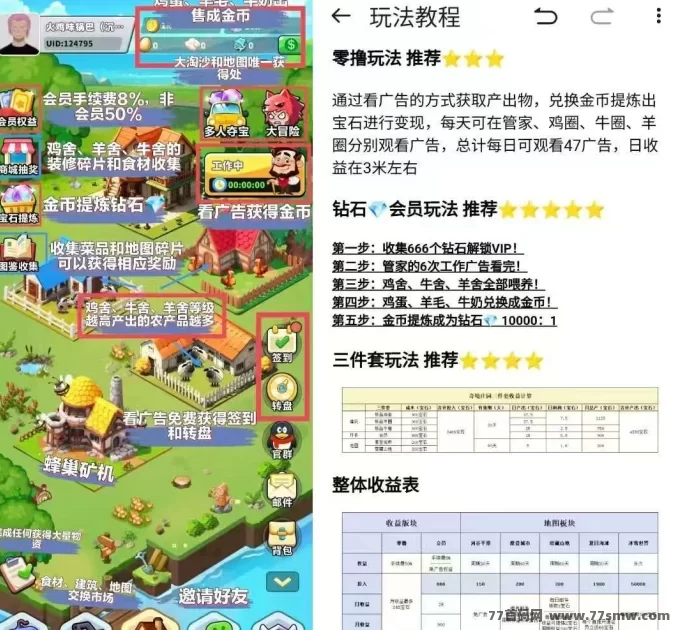 奇境庄园,轻松经营,享受财富与乐趣双重收获!