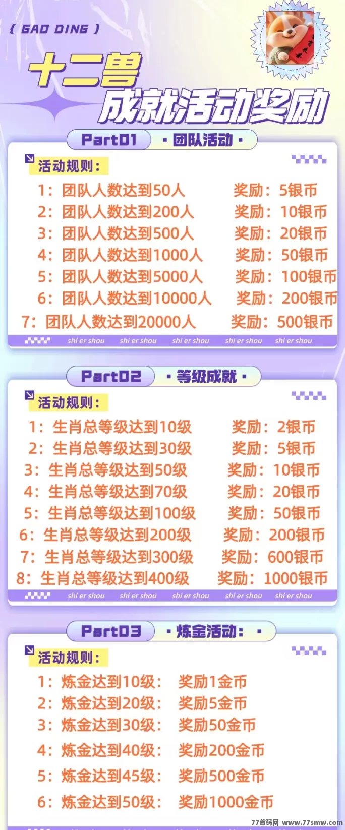 《十二兽》零门槛赚钱新玩法,轻松赚取银币,日常活动不断!