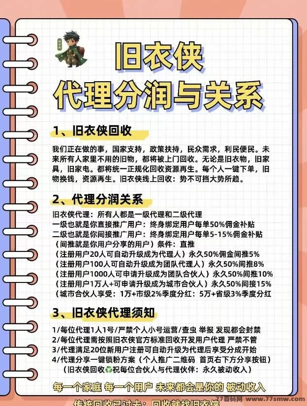 旧衣侠回收:让旧衣物焕发新生,轻松赚钱环保双赢!