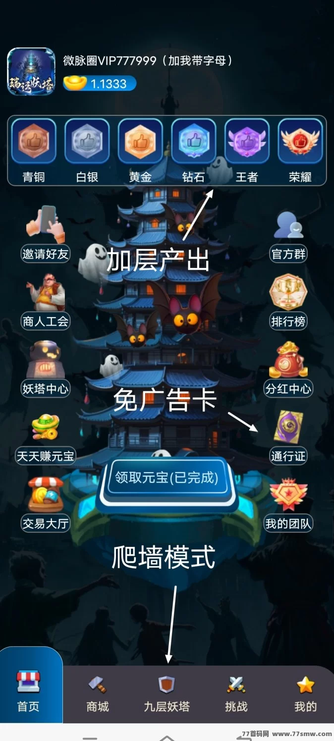 瑞运妖塔超值上线,0撸还能回收?内测玩家抢占先机!
