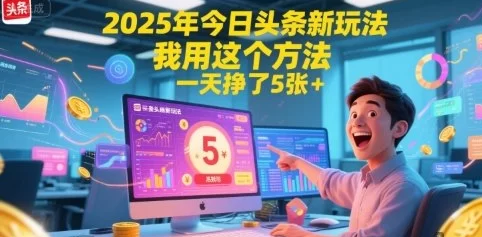 2025年今日头条微头条实操玩法揭秘：0粉开通收溢，普通人也能日入5张的内容变现新途径