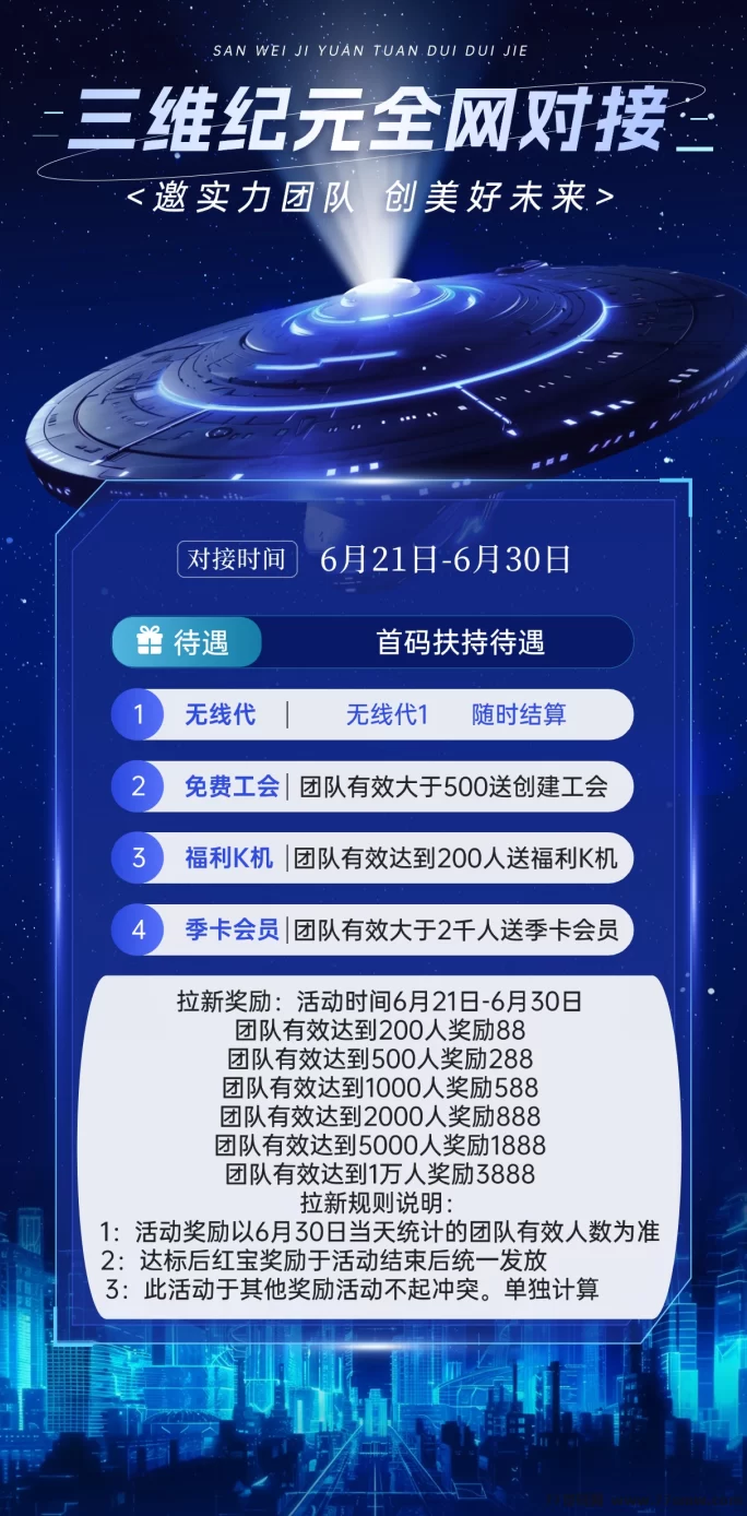 三维纪元稳定运营中!首码团队已开启二轮对接,机会难得!