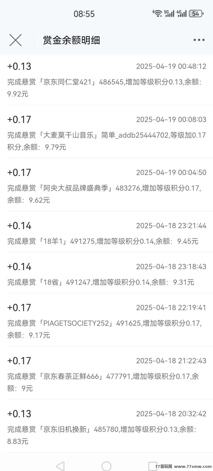 米哆哆任务上线!微芯关注+小程序任务,单价高、操作简单,每天轻松反复做赚不停!