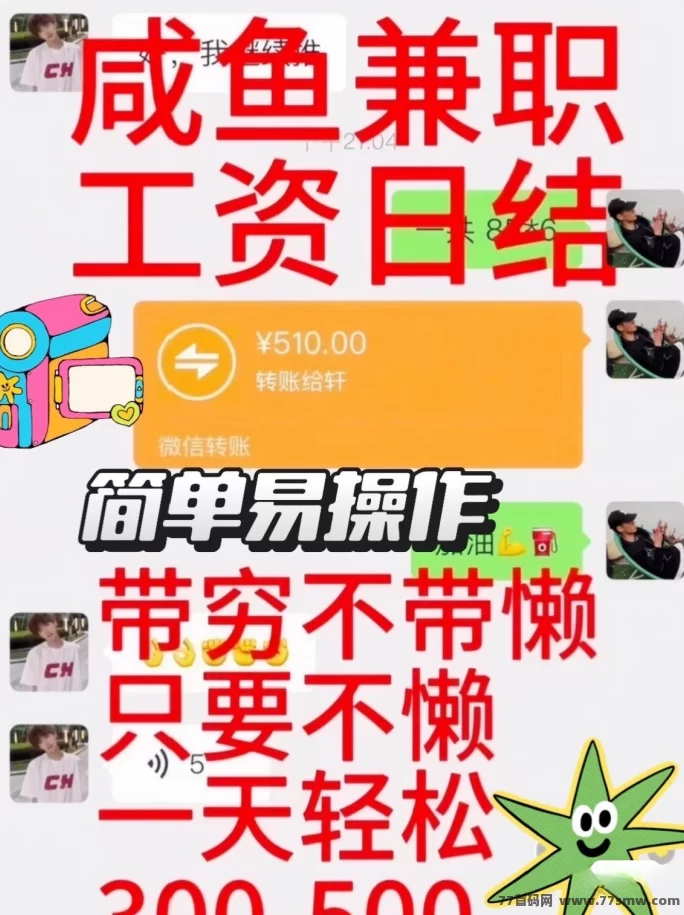 咸鱼掘金新风口！零基础上手，手机操作日赚200+，自由时间副业优选！