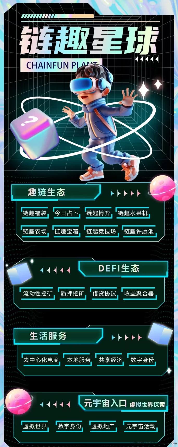 链趣星球上线!卷轴+搬砖双模式开启,二二滑落机制助力新手轻松逆袭!