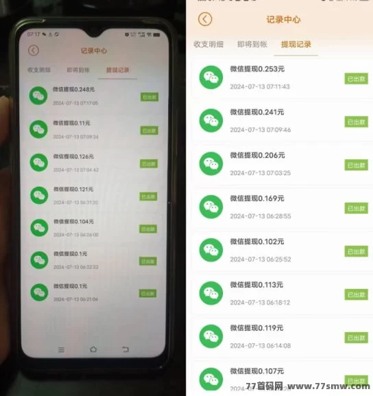小小番茄广告褂机赚,自动结算轻松提取,五大广告系统对接!