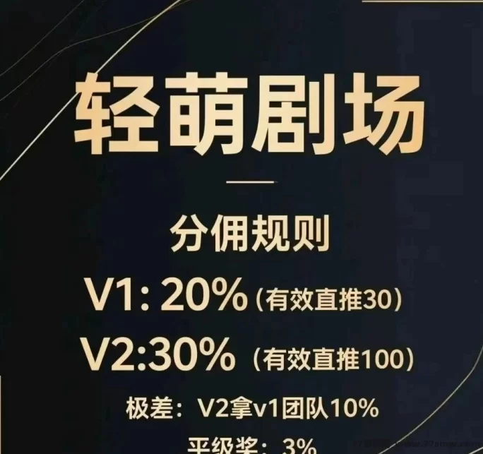 轻萌剧场：尚玩大平台，9月4日上线，保底高收溢！