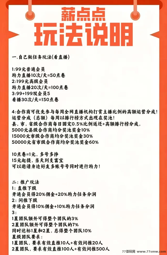薪点点新玩法:看客帮模式解析,保底收溢轻松到手