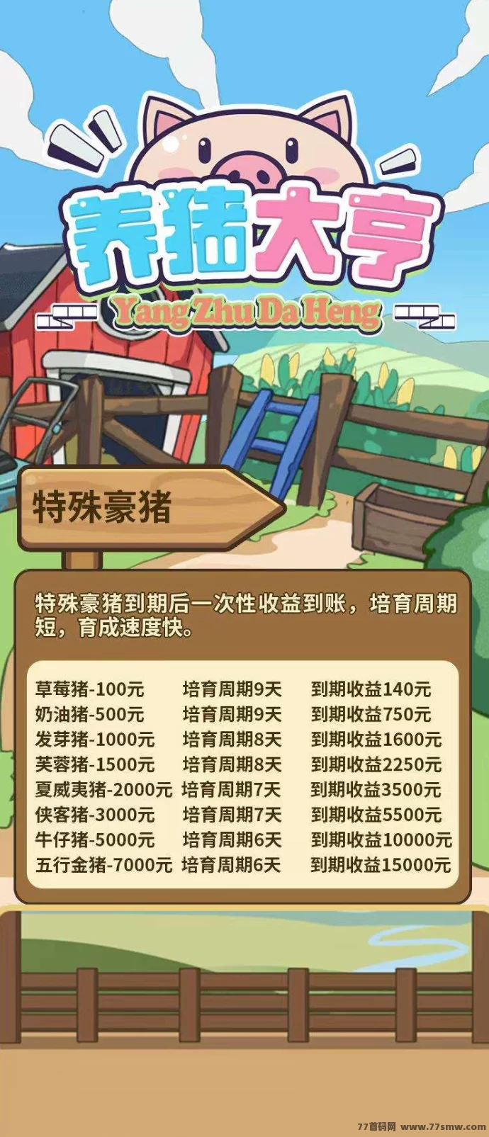 养猪大亨玩法揭秘:零投资首码上线,秒提收溢稳稳到!