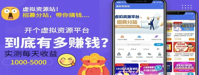 开个虚拟资源站，零基础也能轻松年入百万