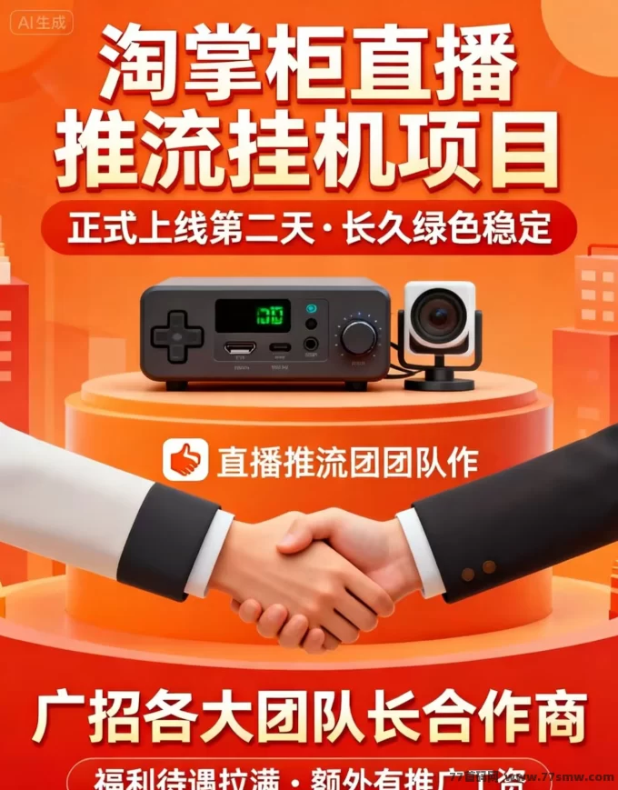 淘掌柜：AI自动褂机赚米项目，笔记本/手机轻松日结！