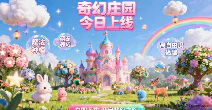 奇幻庄园：解锁魔法种植+萌宠养成，打造专属梦幻乌托邦！