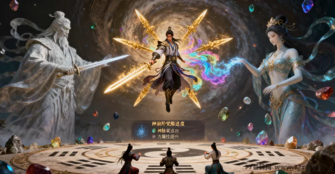 上古神话开放世界养成游戏：神州创世录：从灵徒到开天!