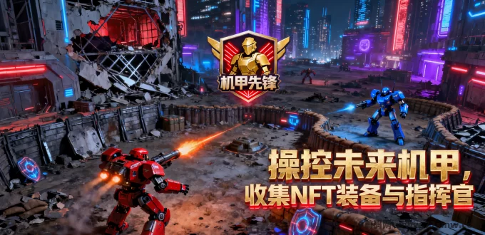 机甲先锋：指挥官集结，未来机甲战场，NFT装备随你掌控！