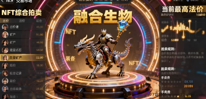 深海探秘:潜艇探险+NFT收集,稀有生物带来高额收溢!