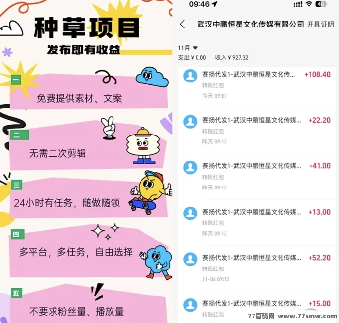赛扬有米首码上线:绿色点赞代发任务,副业日赚10~50圆稳定攻略!