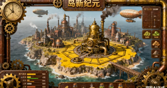 海岛新纪元公测前瞻解析：实体潮卡+采矿机器人玩法曝光，源石体系能否跑通？
