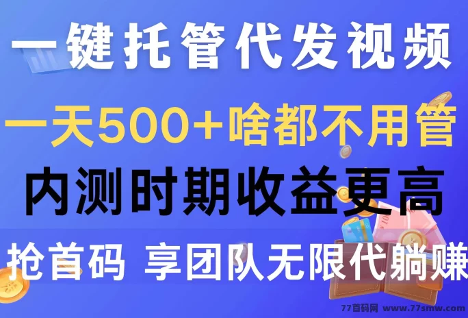 云创视频代发：零门槛操作，轻松日赚百米！