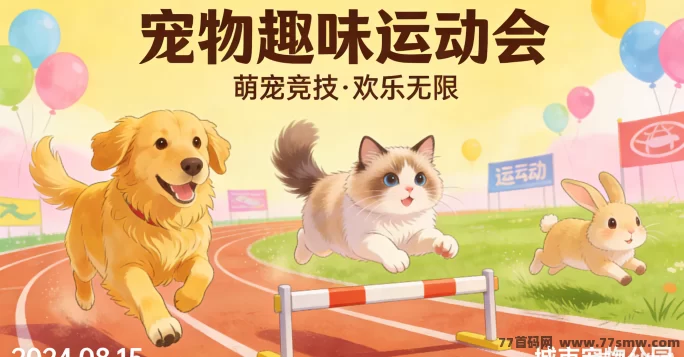 新手必看！宠物运动会参赛技巧，轻松赢得比赛不浪费体力