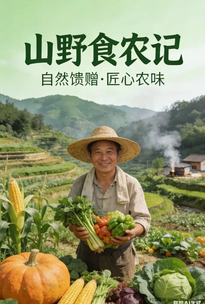 山野食农记：采集食材、烹饪技巧，轻松做出美味山野大餐！