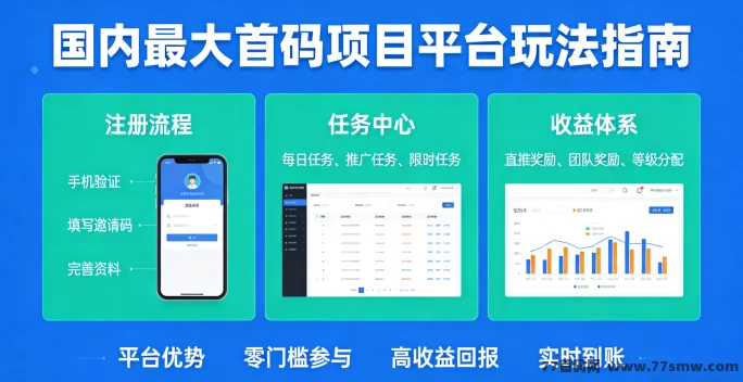 国内最大的首码项目平台是什么?如何通过它轻松赚钱?