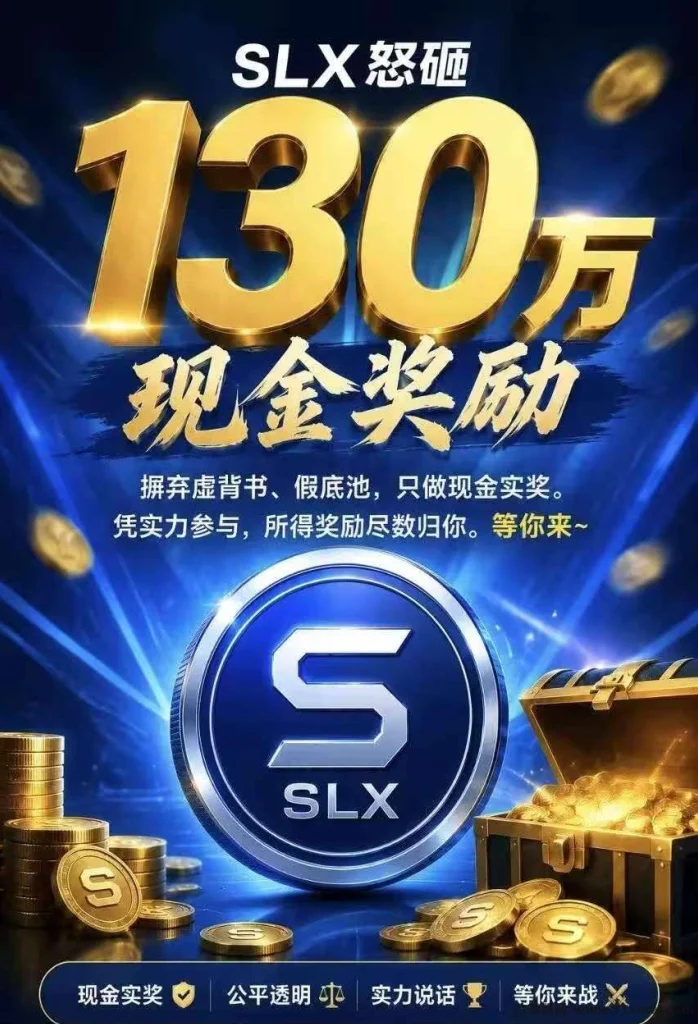 首码SLX，项目方实力强大，注册扶持5级