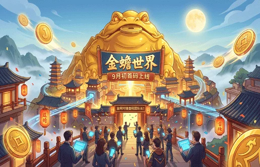 金蟾世界，9月初首码上线，全网对接首码团队长！