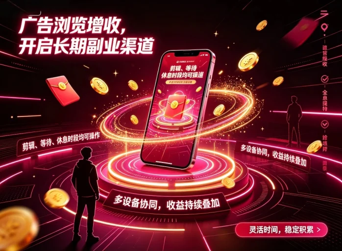 首码友可看广告新机制玩法全网火爆中
