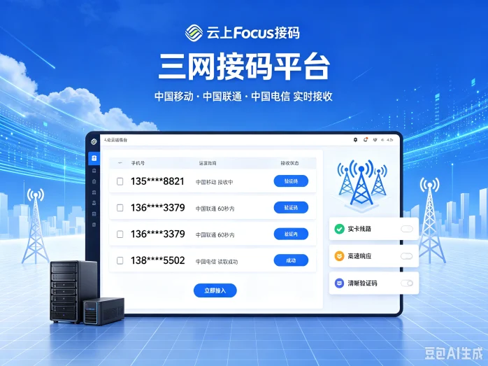 云上Focus接码，实卡接码，三网接码平台